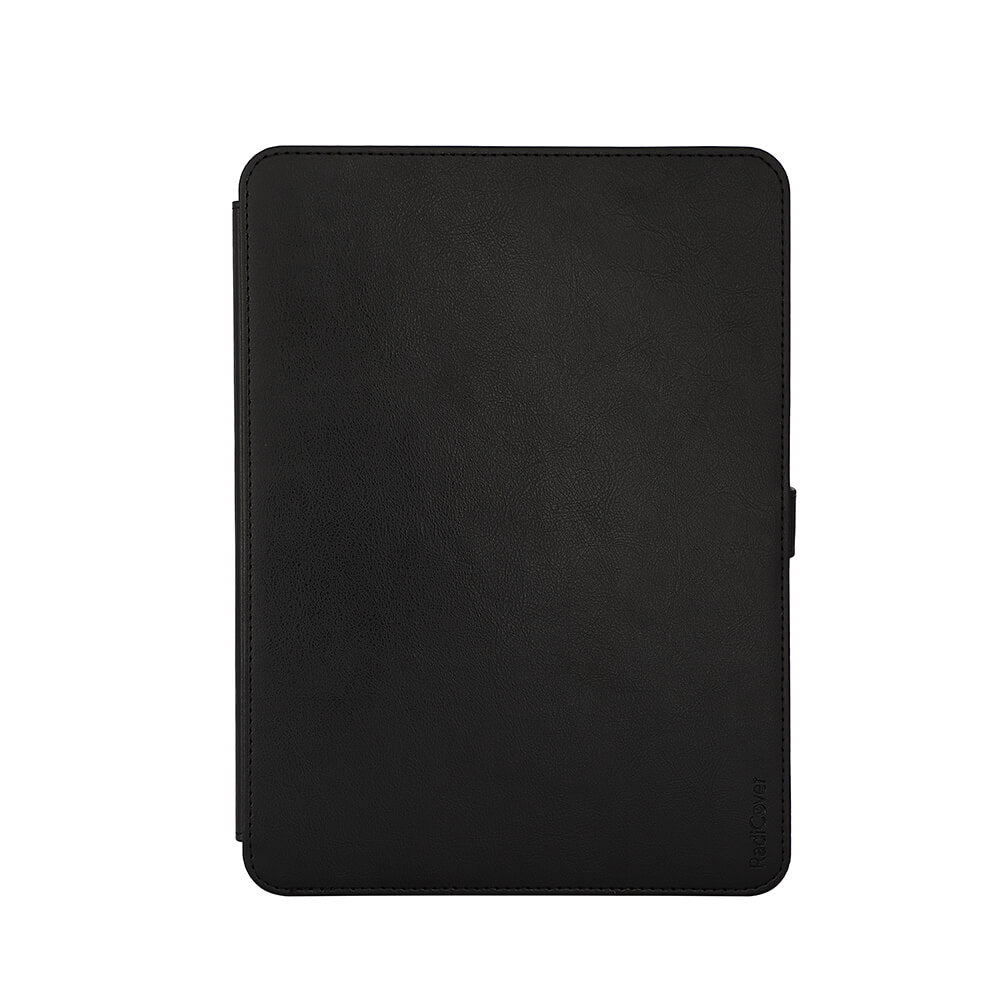 Radicover Cover for iPad 10,9 (10. generasjon, 22): lukket vegansk lærdeksel med et enkelt, glatt design og avrundede kanter.